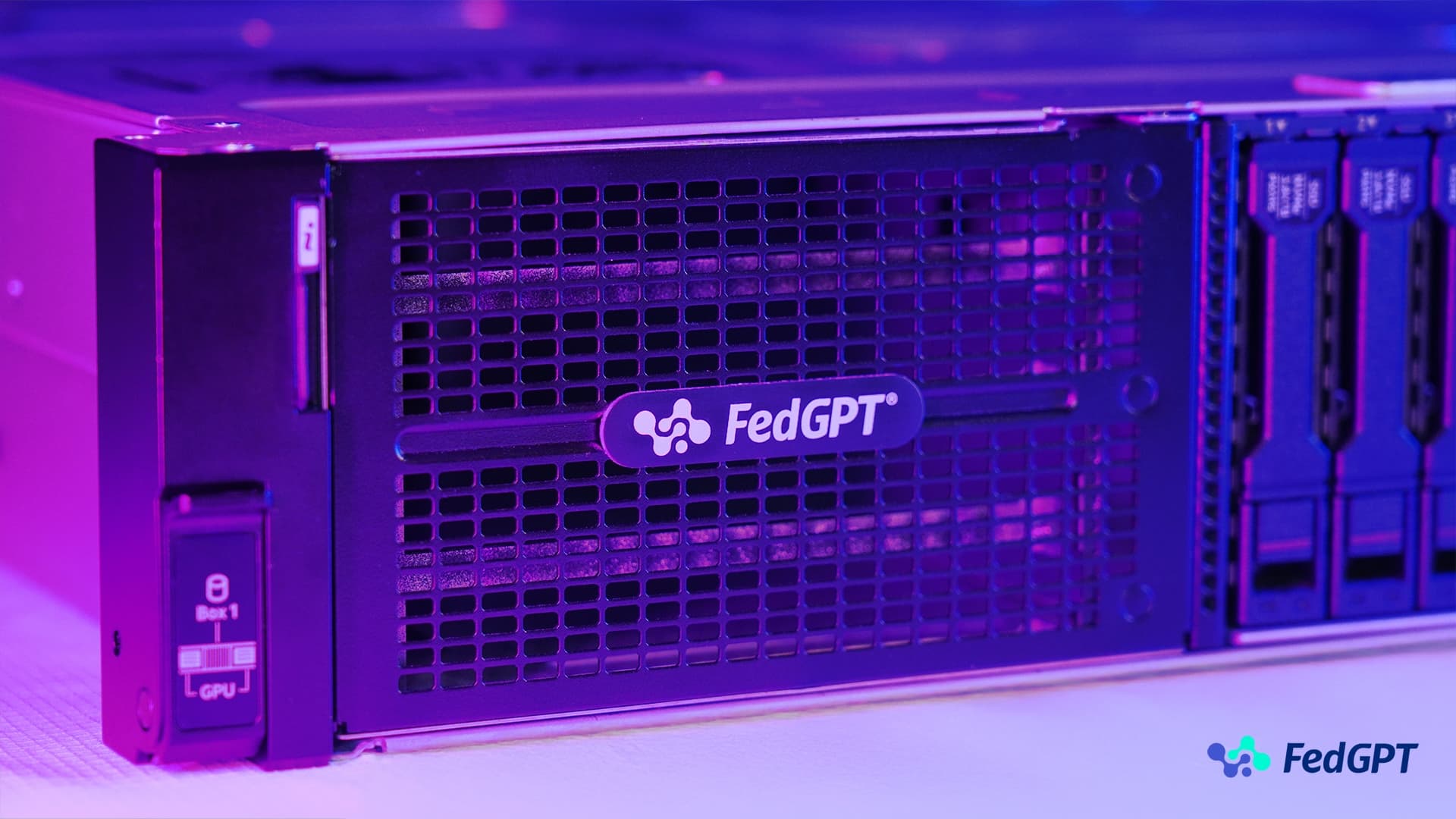 FedGPT 企業地端 AI 平台開箱主視覺